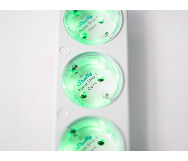 Shelly Smart Listwa zasilająca 12A Power Strip 4 Gen4 Zigbee/Matter - 1490044 - zdjęcie 2
